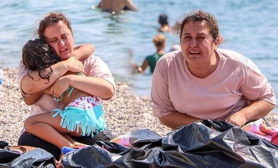 Sahilde 'Ölmek istemiyorum' diye ağlayan kadın, koronavirüslü çıktı