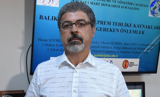 Prof. Dr. Hasan Sözbilir'den Balıkesir'de 7.2'lik deprem uyarısı