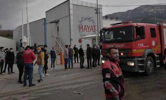 Sakarya'nın Hendek İlçesi'nde patlama sesi