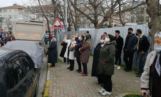 Bahçelievler'de 14 katlı binanın 6. katında patlama