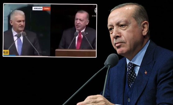 Erdoğan’ın konuşması, Binali Yıldırım’ın 4 yıl önce yaptığı konuşmanın aynısı çıktı