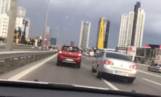 İstanbul trafiğinde 