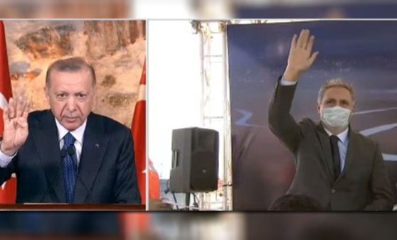 AKP'li vekil 'rabia'yı unutunca Erdoğan böyle seslendi