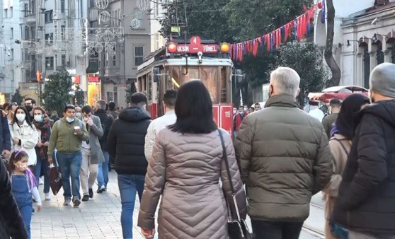 İstiklal’de korkutan görüntü