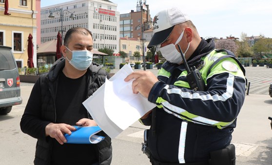 Kısıtlamada polisin muaflarla imtihanı