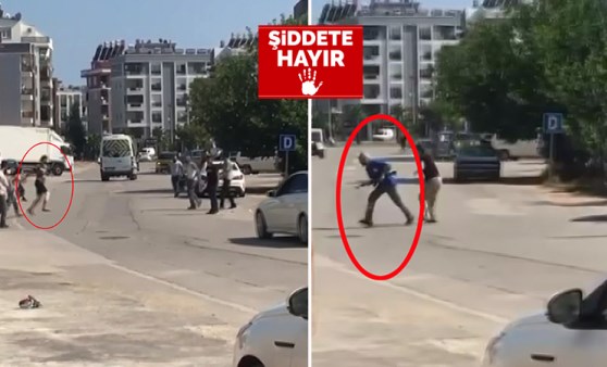 Tüfekli, kürekli ve bijon anahtarlı kavgalar kamerada