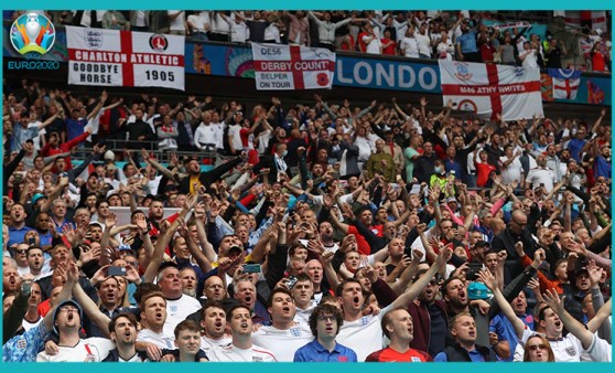 EURO 2020 | İngiliz taraftarlardan Alman milli marşına protesto