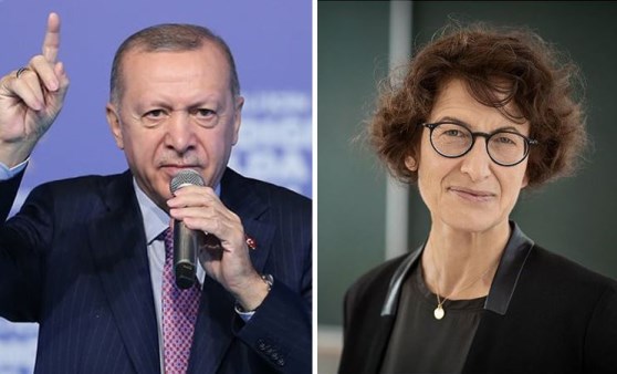 Bilim insanı Özlem Türeci'yi, 'Uğur Bey'in eşi' olarak niteleyen Erdoğan'a tepki yağdı