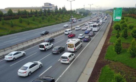 İstanbul trafiğinde 