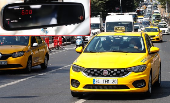 Taksiciler ve yolcular arasında 'ücretli yol' tartışması