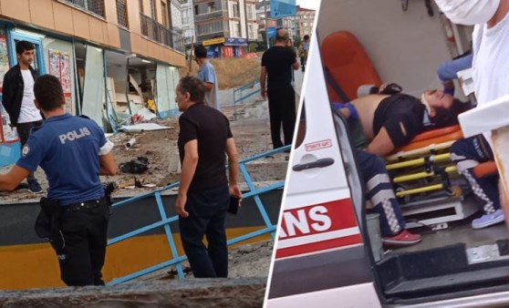 Beylikdüzü’nde otomobil markete daldı, yurttaşlar “deprem oluyor” sandı