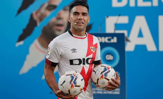 Radamel Falcao, Rayo Vallecano'da gollerine devam ediyor