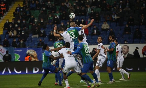 Rizespor ile Beşiktaş yenişemedi! Çaykur Rizespor 2-2 Beşiktaş