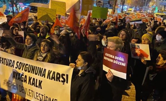 Elektrik faturasına isyan sürüyor: İstanbul'da protesto