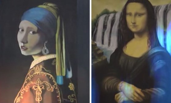 Mona Lisa'ya Erzurum burması taktılar