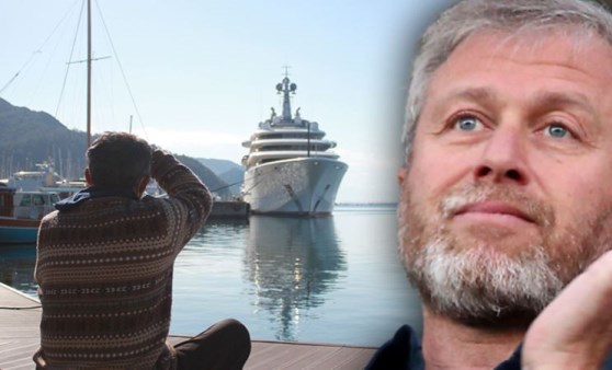 Abramovich'in dev yatlarından biri Marmaris'e demirledi