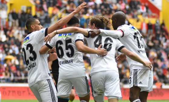 Beşiktaş, 3 puanı 3 golle aldı! Yukatel Kayserispor 1-3 Beşiktaş