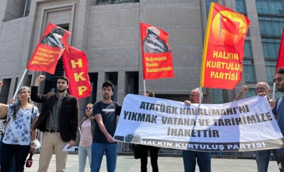 HKP'den Atatürk Havalimanı’ndaki yıkımla ilgili Erdoğan ve Kurum hakkında suç duyurusu (18 Mayıs 2022) (Video Haber)