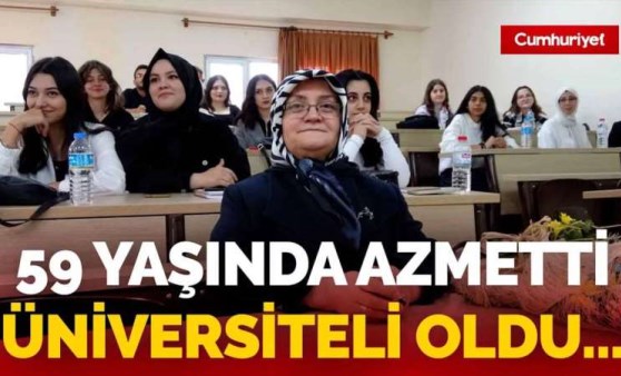 3 çocuk ve 4 torun sahibiydi: 59 yaşındaki Ayşe Kayhan azmetti üniversiteli oldu...