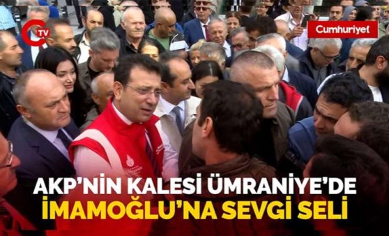 AKP’nin kalesi Ümraniye’de İmamoğlu’na sevgi seli: AKP’li vatandaş bakın ne dedi!