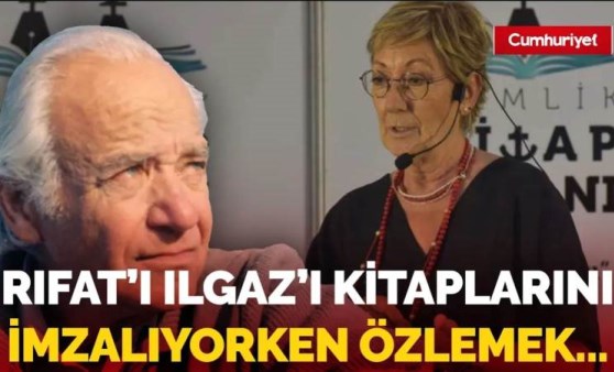 Rıfat Ilgaz’ı kitaplarını imzalıyorken özlemek... (09 Kasım 2023)