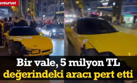 Bir vale, 5 milyon TL değerindeki aracı pert etmişti: İstanbul'da 'belgesiz vale' tehlikesi