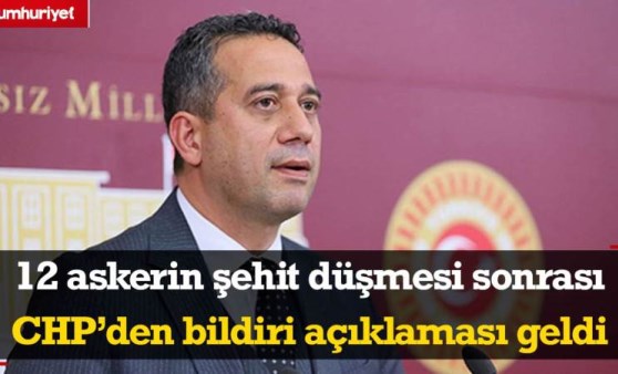 Ali Mahir Başarır, CHP'nin bildirisini açıkladı!