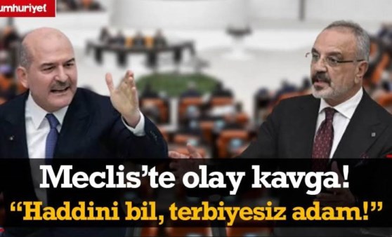 Sırrı Sakık ile Süleyman Soylu arasında olay kavga: Haddini bil terbiyesiz adam!