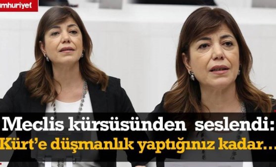 Meral Danış Beştaş Meclis kürsüsünden iktidara seslendi: Kürt'e düşmanlık yaptığınız kadar...