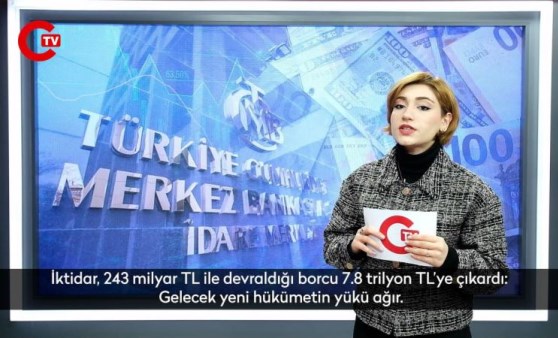 İktidar, 2002'de 243 milyar TL ile devraldığı borcu 7.8 trilyon TL’ye çıkardı!