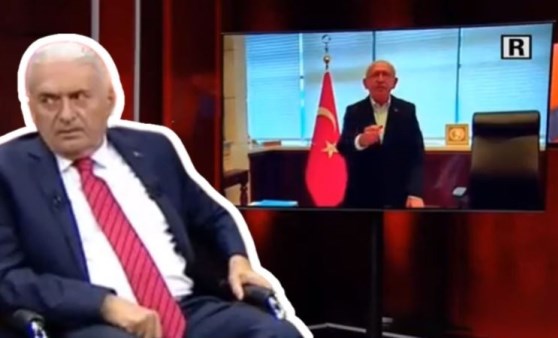 Stüdyoda ilginç anlar! Kılıçdaroğlu videosu açıldı, Binali Yıldırım gerçek sandı...