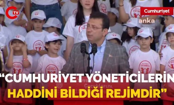 Ekrem İmamoğlu’ndan iktidara ‘cumhuriyet’ dersi: Yöneticilerin haddini bildiği rejim…