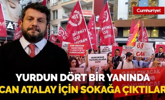 TİP yurdun dört bir yanında Can Atalay için sokağa çıktı! Sera Kadıgil'den tarihi konuşma...