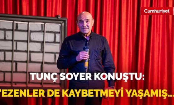 Tunç Soyer, 16'ncı Türkiye Tiyatro Buluşması kapsamında düzenlenen söyleşide konuştu