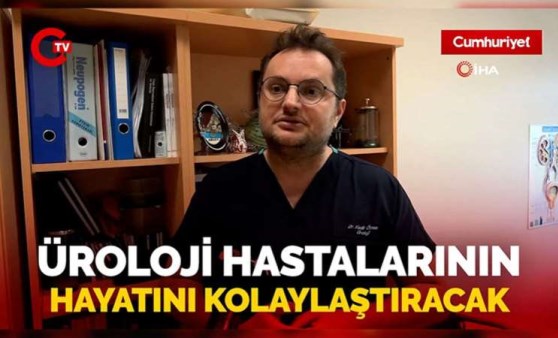 Üroloji hastalarının tedavisini kolaylaştıran yöntem açıklandı! Mesane pili...