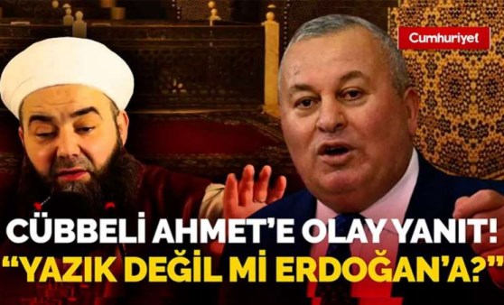 “Fakir zenginden önce cennete girecek” demişti! Cemal Enginyurt'tan Cübbeli Ahmet’e olay yanıt...