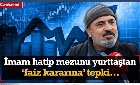 İmam hatip mezunu yurttaştan 'faiz kararına' tepki: Ülke batsa da kurtulsa da haram...