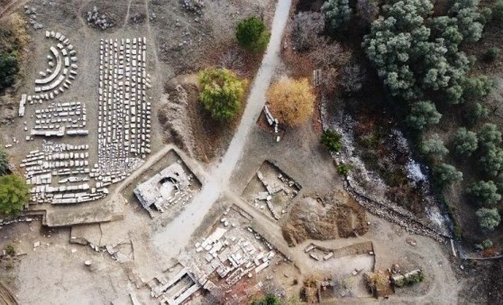 Lagina ve Stratonikeia antik kentleri sonbaharda dronla görüntülendi