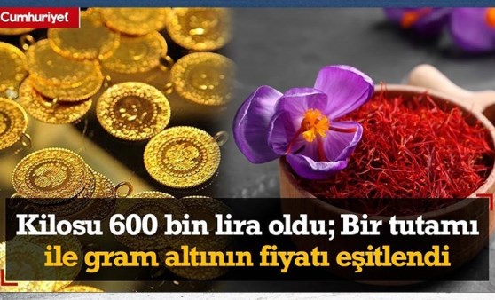 Kilosu 600 bin lira oldu; Bir tutamı ile gram altının fiyatı eşitlendi