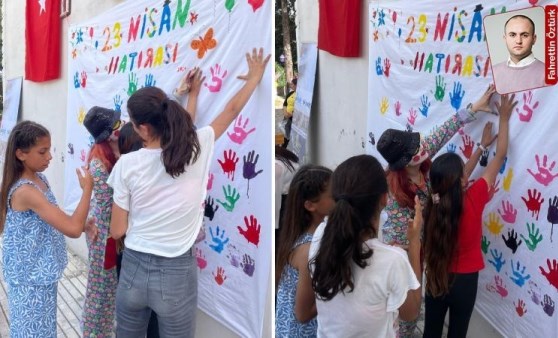 23 Nisan'da depremzede çocuklar unutulmadı: 'Yüzlerini güldürmek için...'