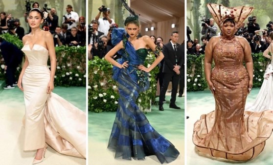 Zendaya geceye damga vurdu: Met Gala'da şıklık yarışı!