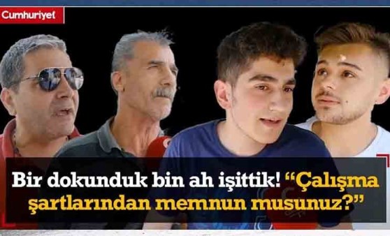 Bir dokunduk bin ah işittik! Sokağa sorduk: Çalışma şartlarından memnun musunuz?