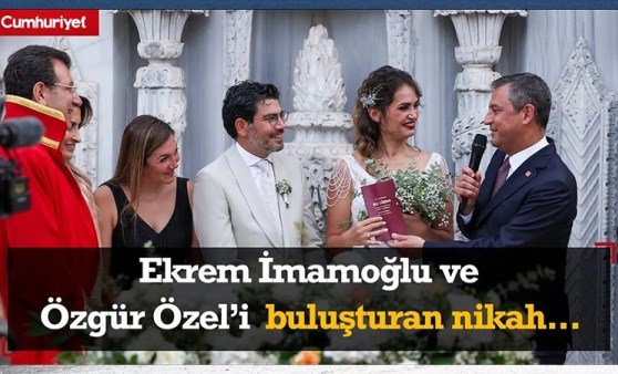 Gazeteci Gülşah İnce ve Doç. Dr. Oğuz Demir evlendi: Nikahlarını İmamoğlu kıydı, şahitleri Özel oldu