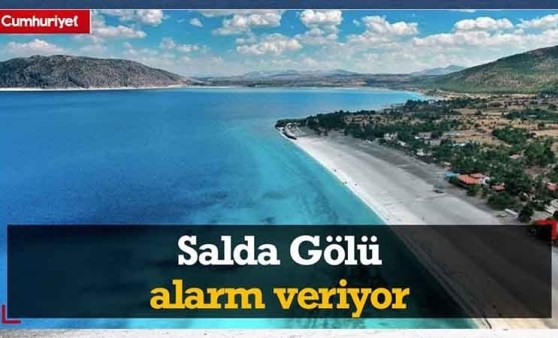 Salda Gölü alarm veriyor: Geçen seneyle bu sene arasında 1,5 metrelik çekilme söz konusu