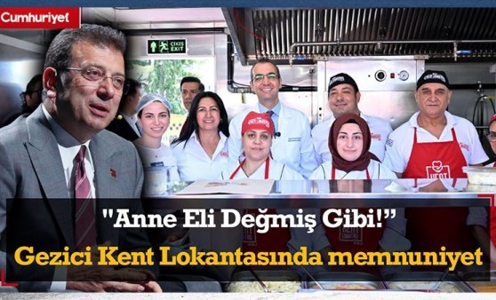 Şişli Belediyesi'nin 'Gezici Kent Lokantasına' yurttaşlardan yoğun ilgi